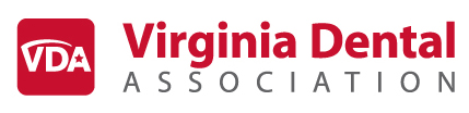 The image displays a logo with the text  VIRGINIA DENTAL ASSOCIATION  alongside the acronym  VDP.